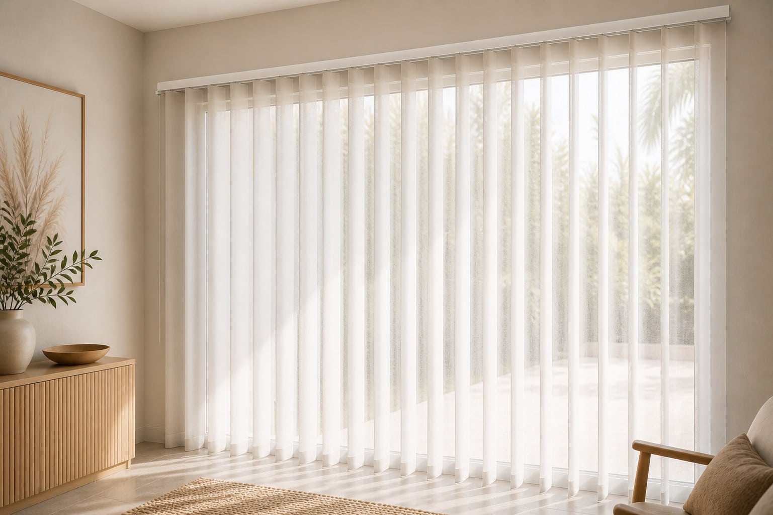 Veri Shades for sliding doors in Cairns home